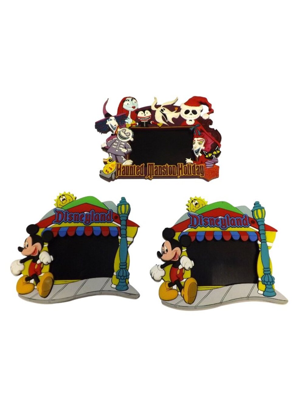 Disneyland Mickey Haunted Mansion Nightmare Before Christmas Photo Frame Magnet